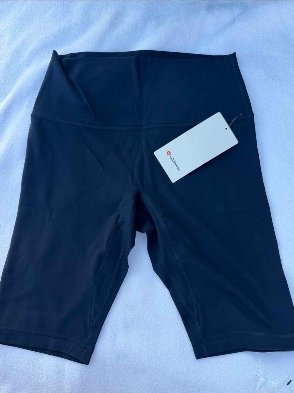 lululemon athletica Black High-Rise Bike Shorts - Wide Waistband